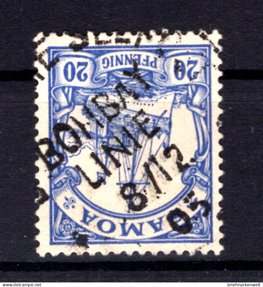 Samoa SEEPOST BOMBAY LINIE Auf 10 Tadellos Gest. (T3375 - Samoa