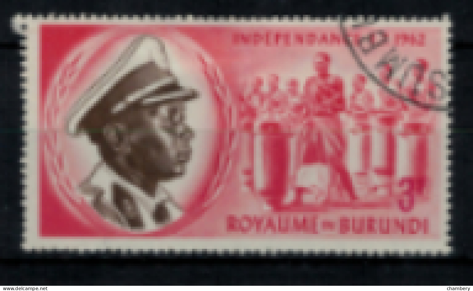 Burundi - "Indépendance : Roi Mwami Et Tambours Royaux" - Oblitéré N° 29 De 1962 - Gebraucht