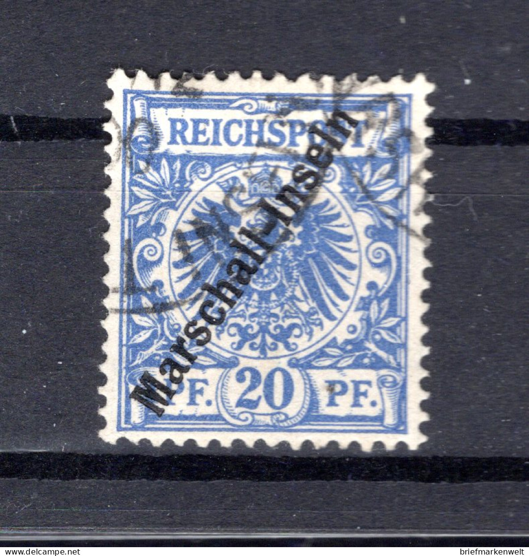 Marshall-I. 4I Mit 2.Stempel!! Gest. BPP 200EUR (17527 - Isole Marshall