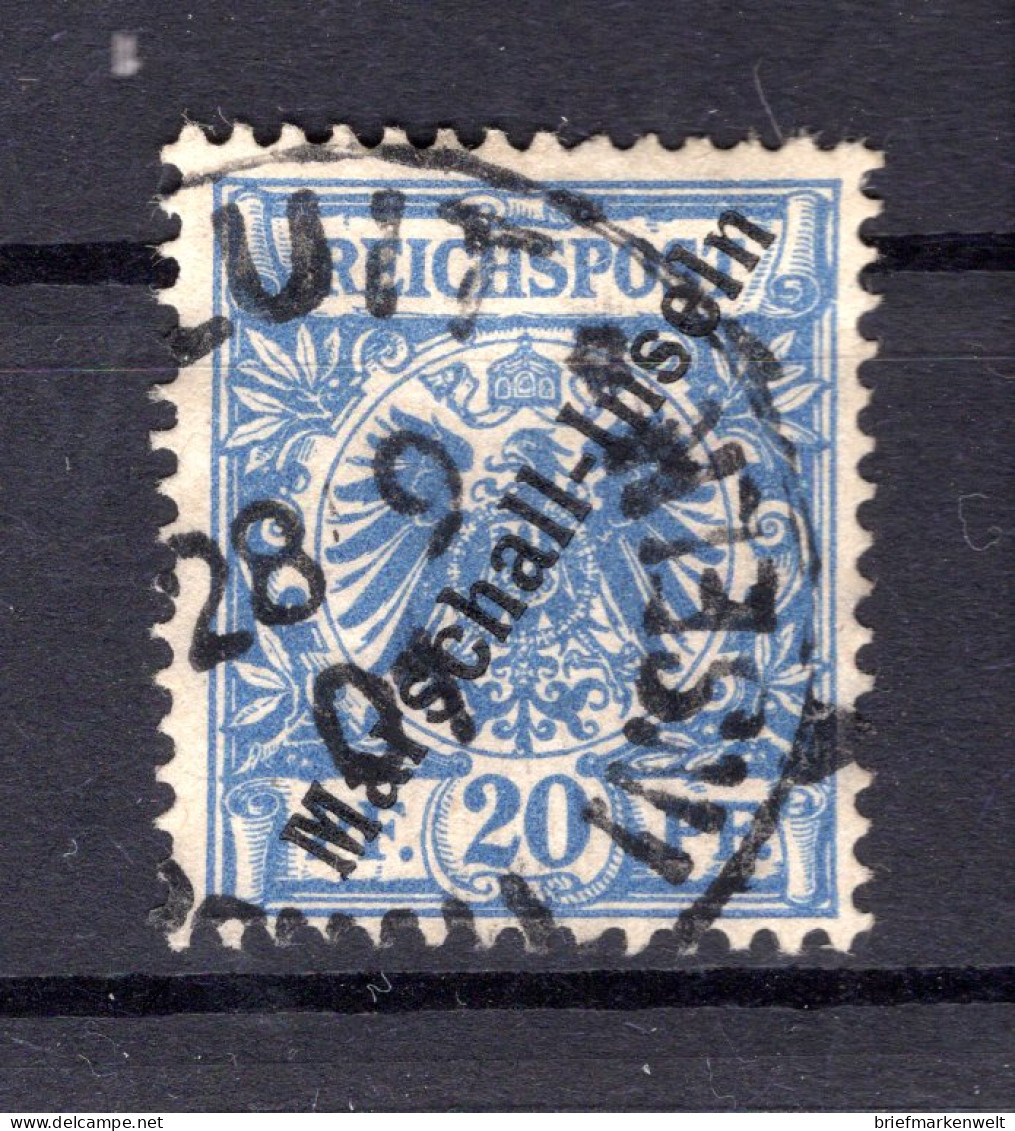 Marshall-I. 4I Mit 2.Stempel Gest. 200EUR (L2077 - Marshalleilanden