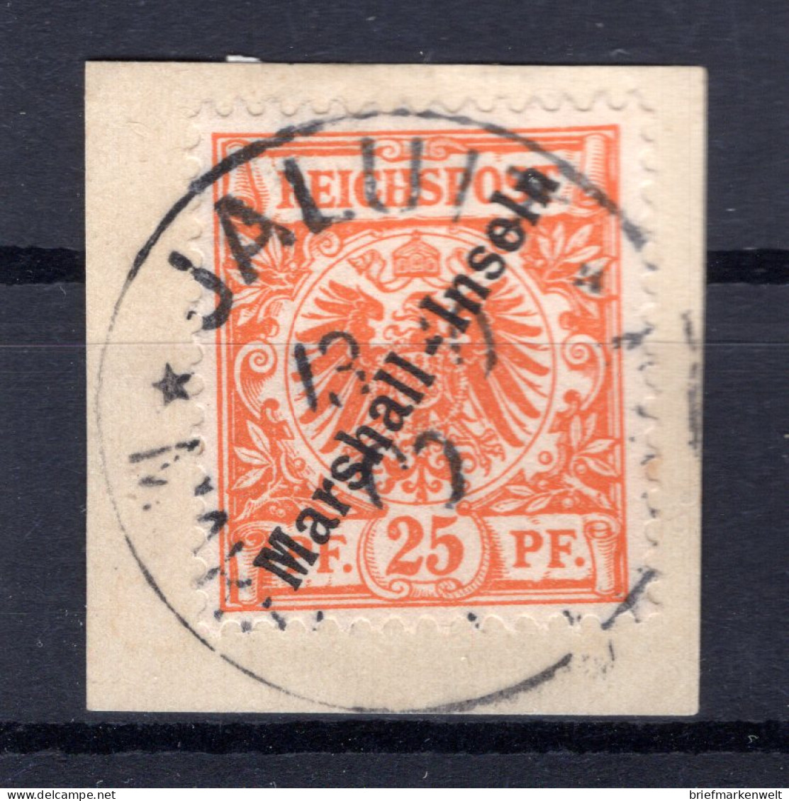 Marshall-I. 11b Herrlich Auf  Gest. Luxusbriefstück BPP (AA1742 - Marshalleilanden