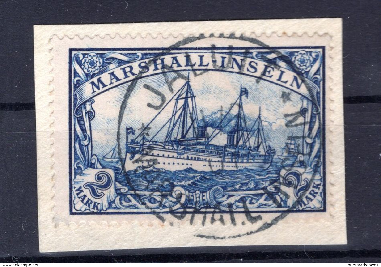 Marshall-I. 23 Herrlich Auf Gest. Luxusbriefstück (L2038 - Marshalleilanden