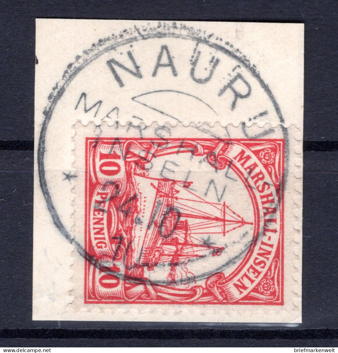 Marshall-I. 15 Ideal NAURU Gest. Luxusbriefstück (L2062 - Marshalleilanden