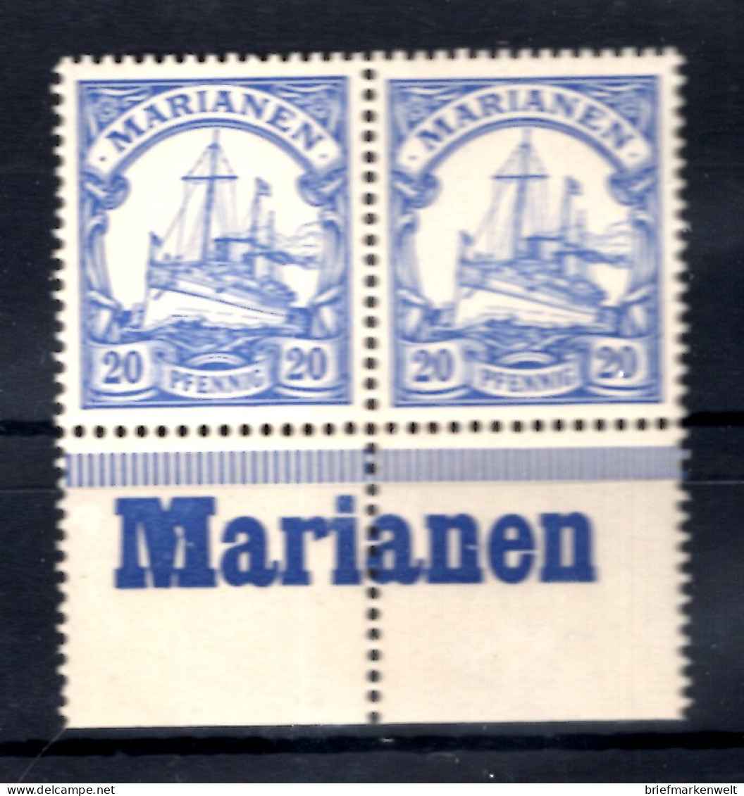 Marianen 10 VOLLE RANDINSCHRIFT ** MNH POSTFRISCH (79811 - Mariana Islands