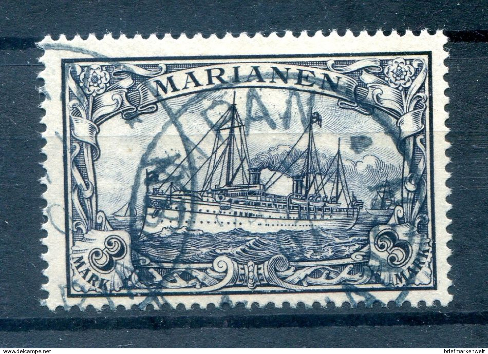 Marianen 18 Tadellos Gest. 160EUR (K9338 - Isole Marianne