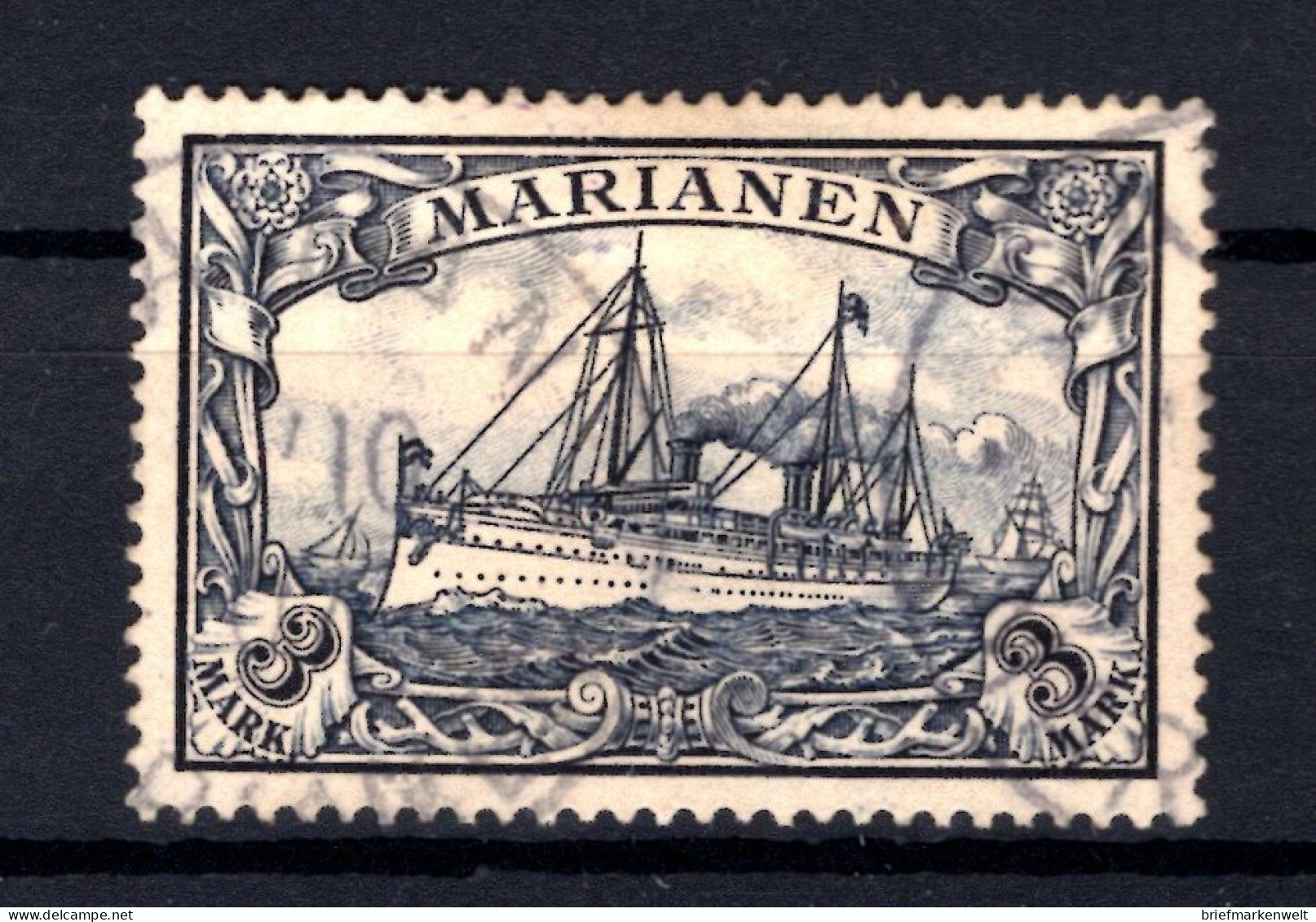 Marianen 18 Tadellos Gest. 160EUR (T3198 - Isole Marianne