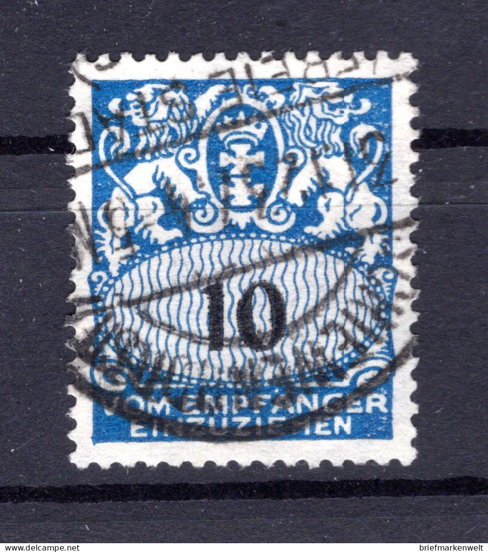 Danzig STEMPELSCHIEWENHORST Gest. (K4551 - Postage Due