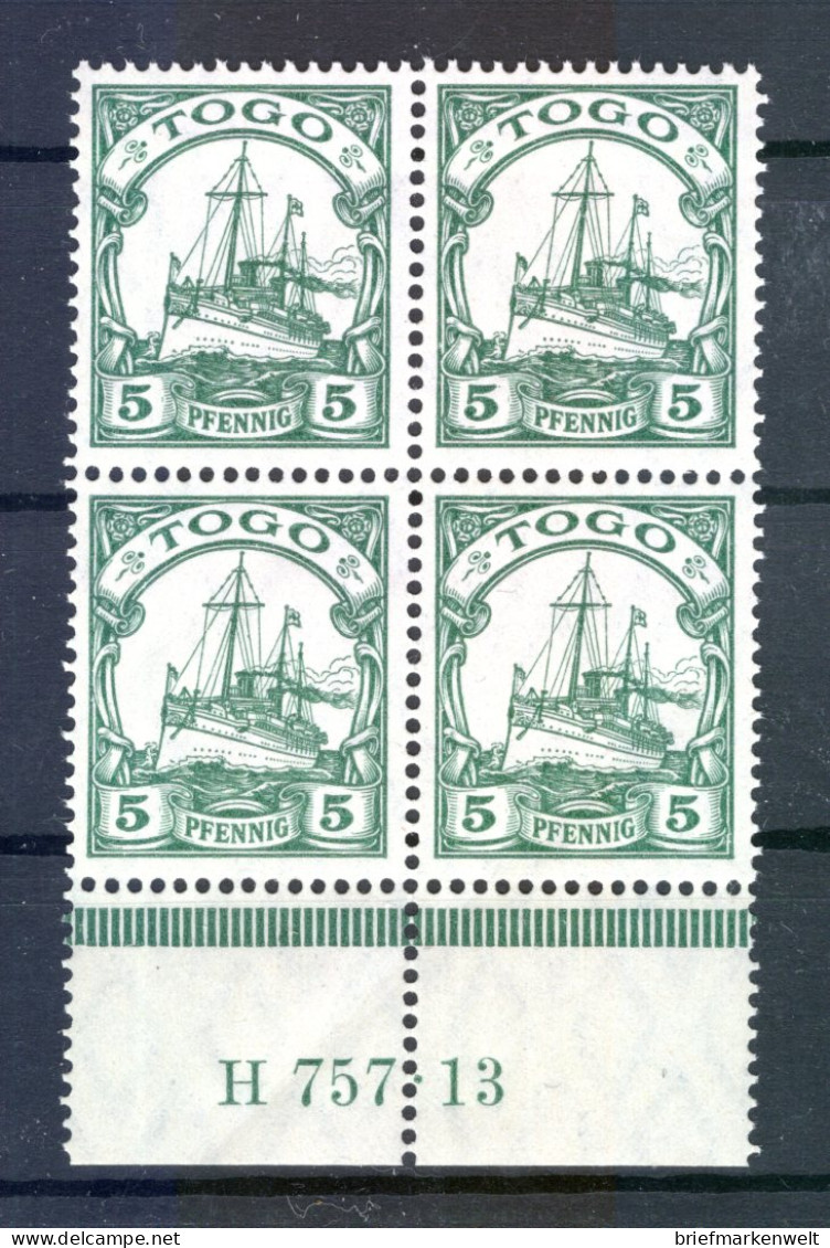 TOGO 21 HAN Zart Gefaltet ** MNH POSTFRISCH (T6441 - Togo