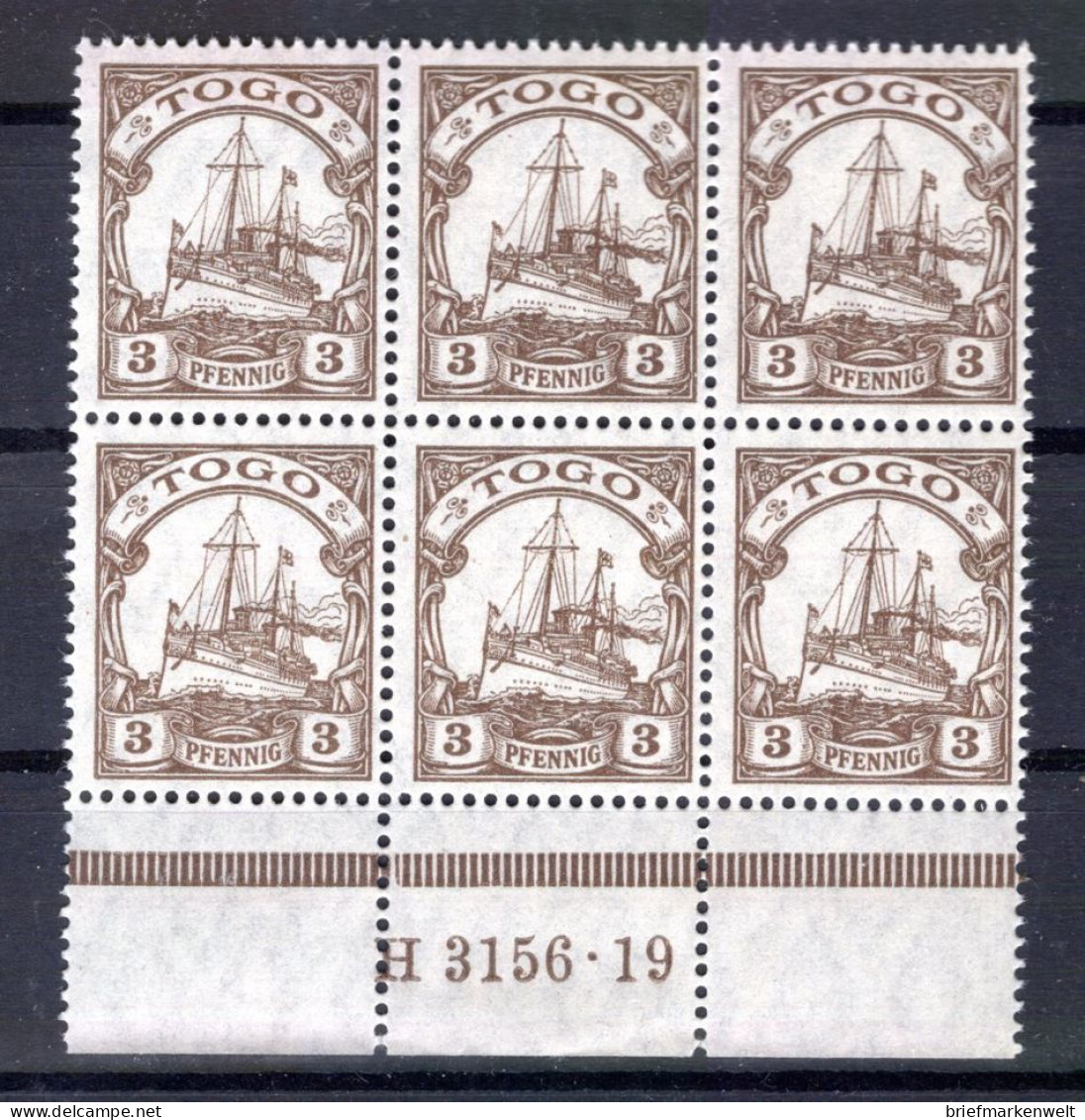 TOGO 20 HAN Tadellos ** MNH POSTFRISCH 50EUR (T6446 - Togo