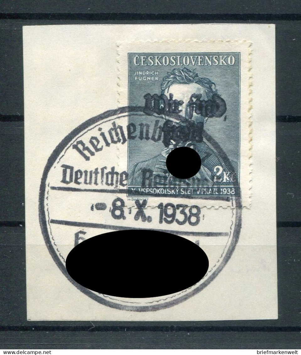 SuDETENLAND REICHENBERG 134 Herrlich Auf Gest. Luxusbriefstück 300EUR (A9277 - Région Des Sudètes