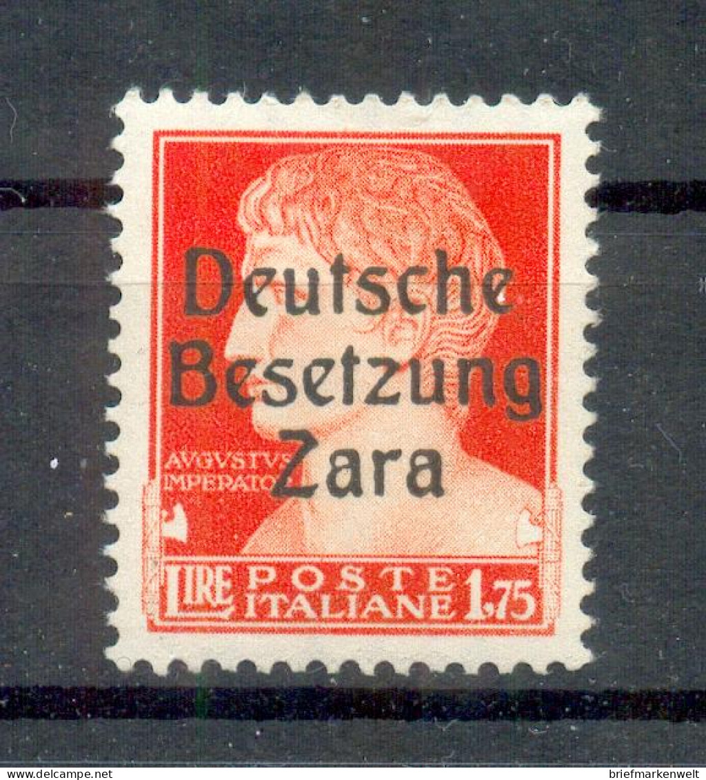 Zara 11 PFX ABART ** MNH POSTFRISCH 150EUR (15534 - German Occ.: Zara