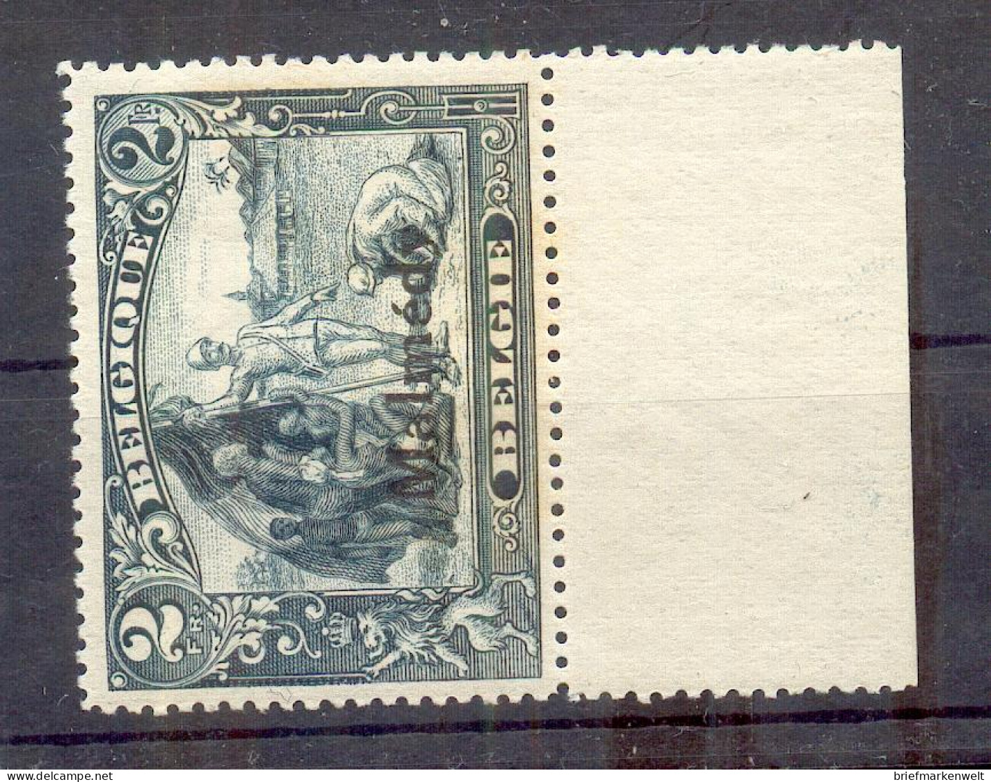 Malmedy 12 Gering Getönt ** MNH POSTFRISCH 120EUR (16018 - Eupen & Malmédy