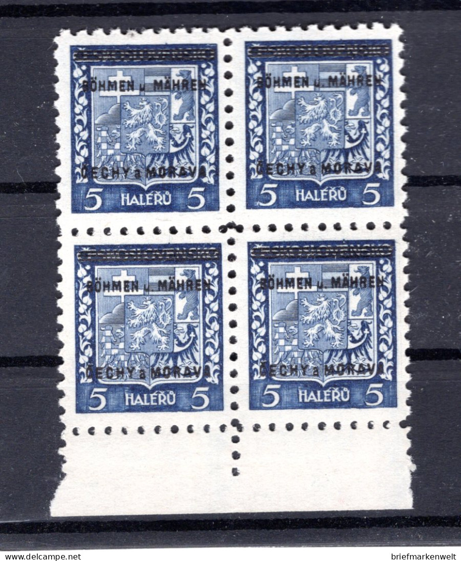 Böhmen 1I Als Ehemalige Abart ** MNH POSTFRISCH BPP (18819 - Sonstige & Ohne Zuordnung