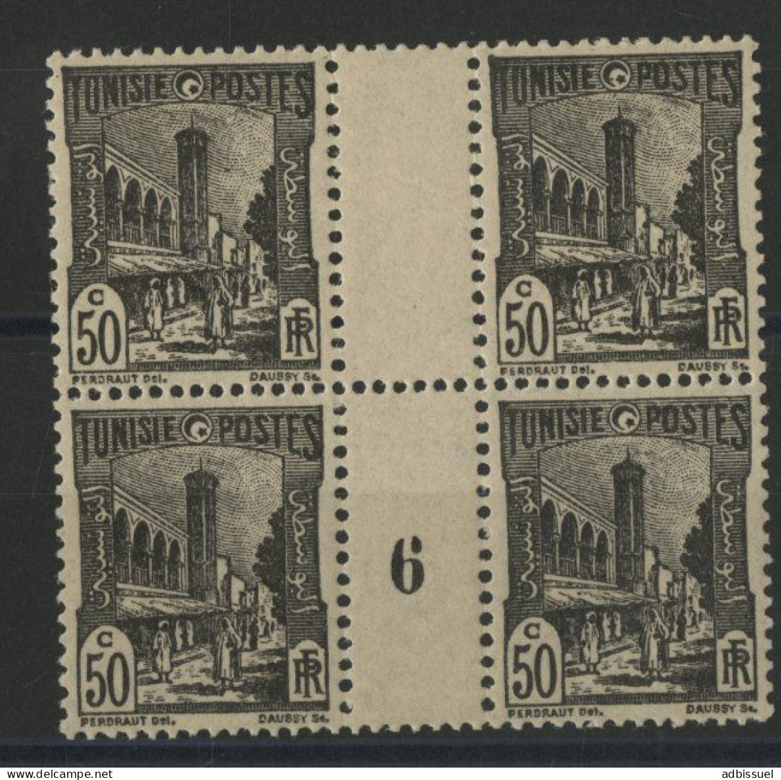 N° 132 Bloc De Quatre Neuf ** (MNH) Avec Millésime "6" De 1926 Cote 23 € TB - Unused Stamps