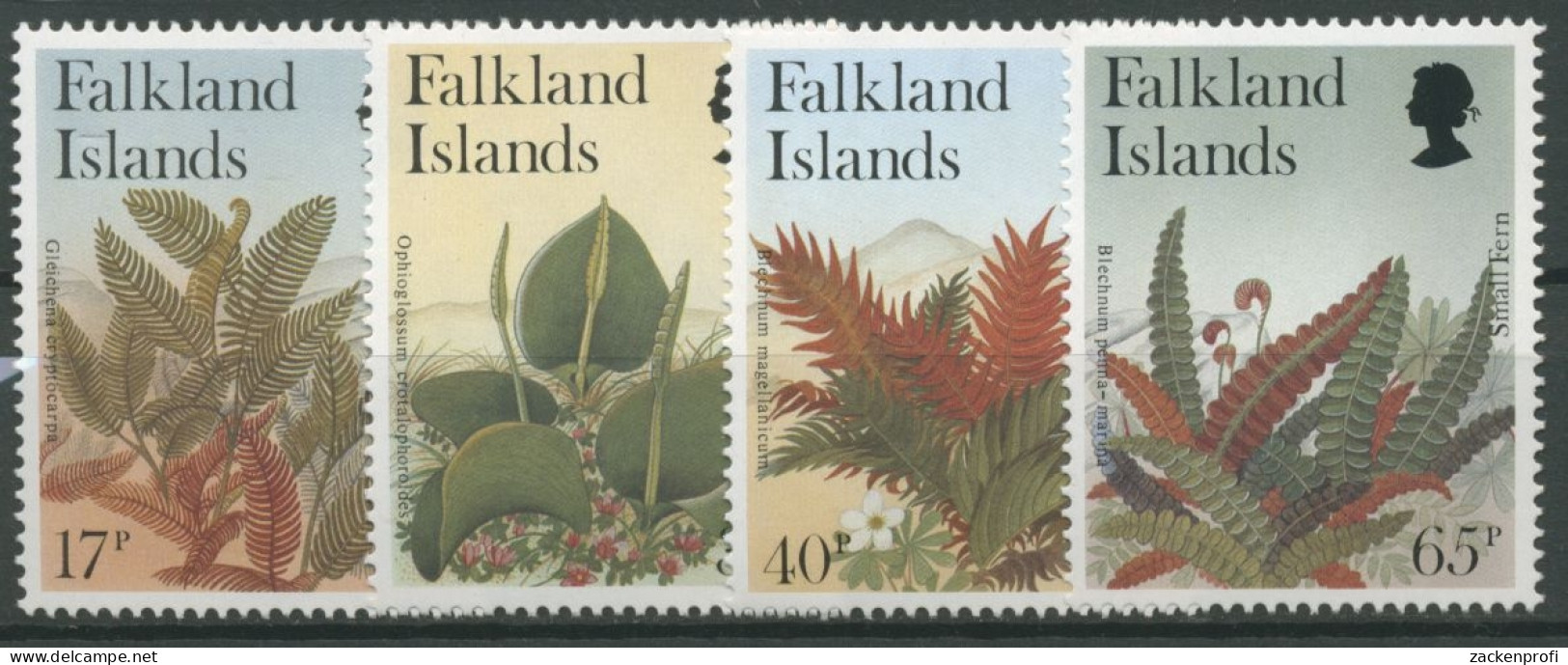 Falkland 1997 Farne 687/90 Postfrisch - Falklandinseln