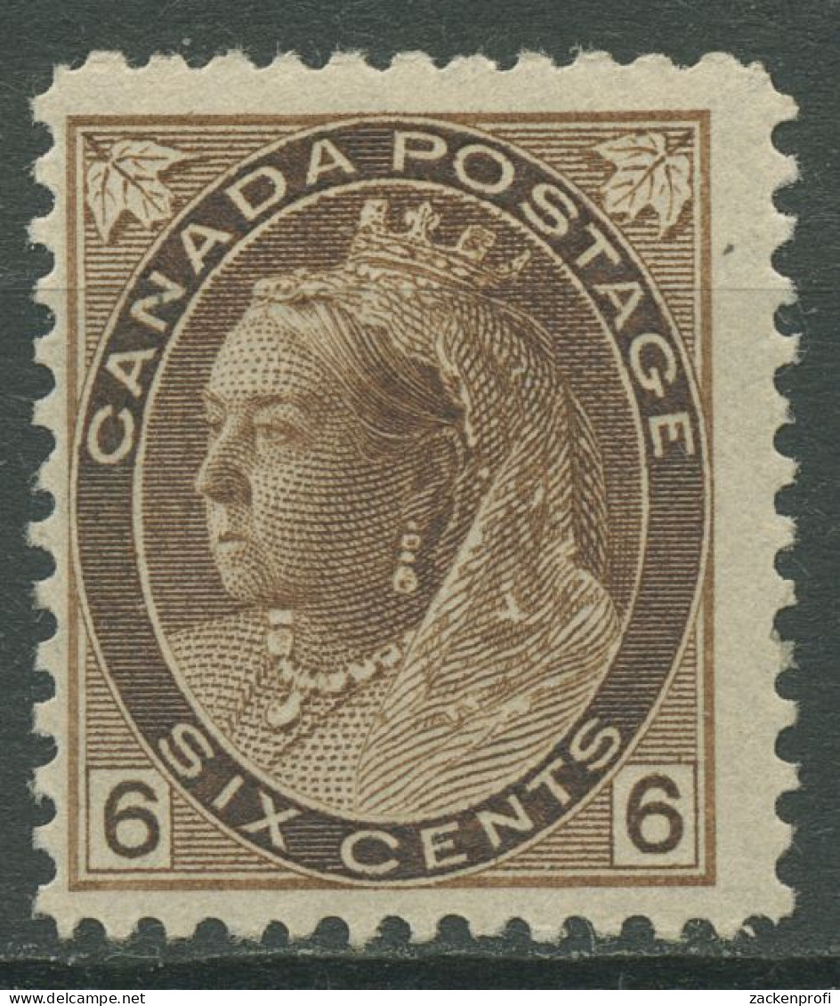 Kanada 1898 Königin Viktoria 6 Cents 68 A Mit Falz - Neufs