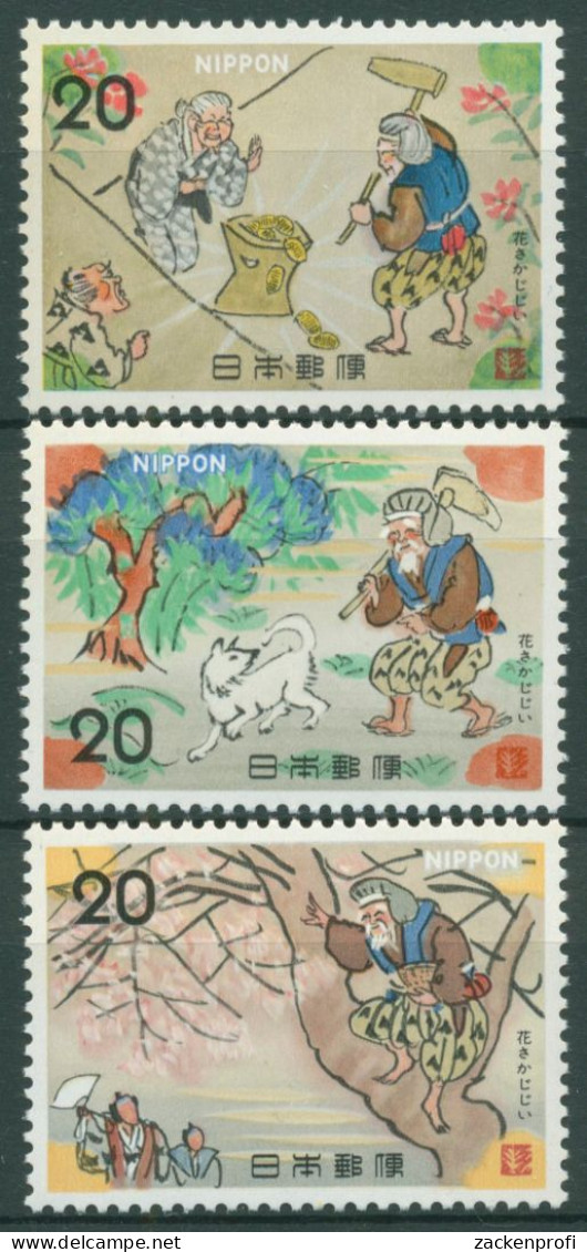 Japan 1973 Volksmärchen 1193/95 Postfrisch - Neufs