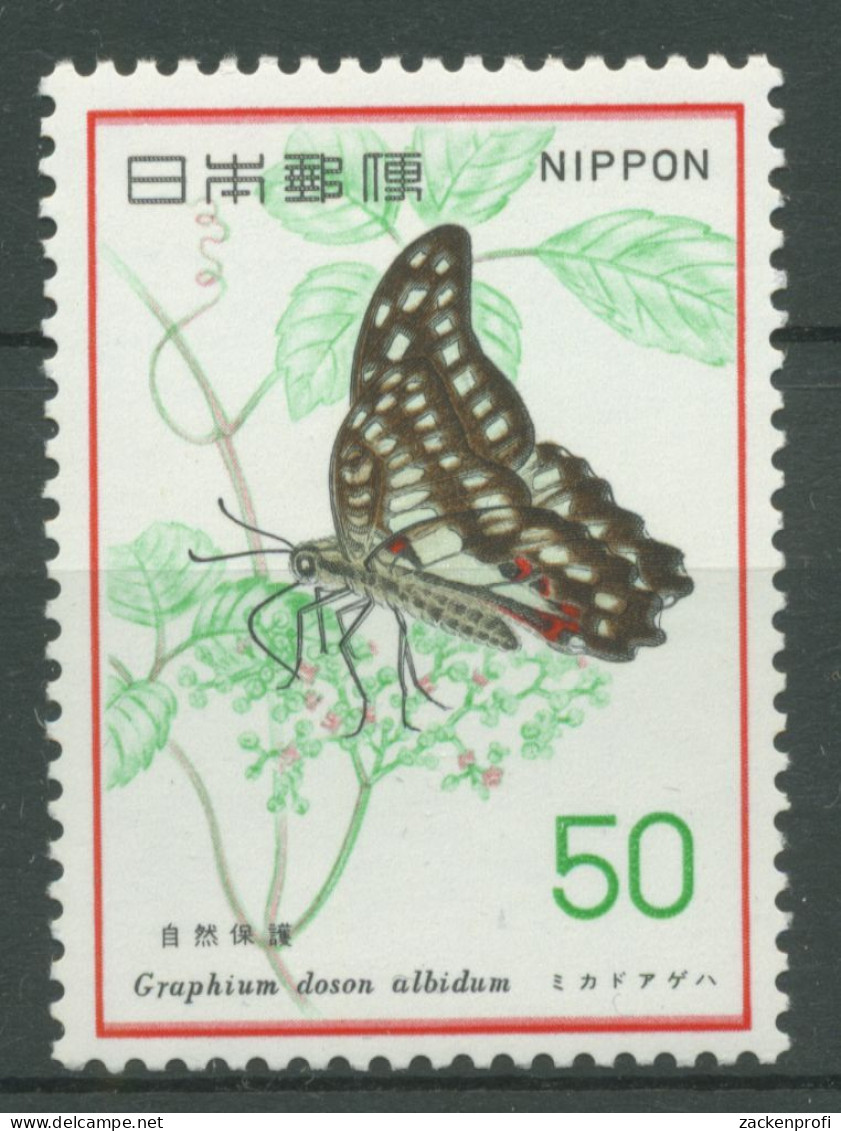 Japan 1977 Naturschutz Tiere Insekten Falter 1318 Postfrisch - Nuovi