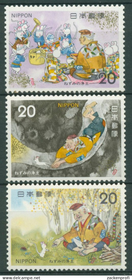 Japan 1975 Volksmärchen 1247/49 Postfrisch - Nuevos