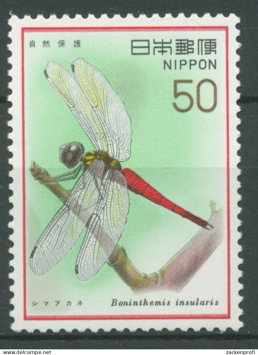 Japan 1977 Naturschutz Tiere Libelle 1335 Postfrisch - Ongebruikt
