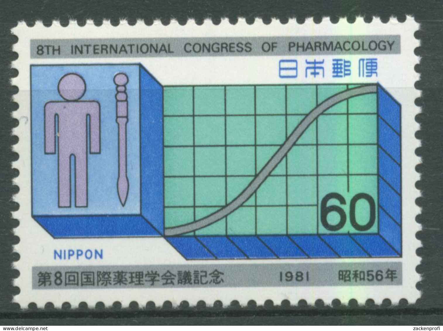 Japan 1981 Medizin Pharmakologie 1476 Postfrisch - Ongebruikt