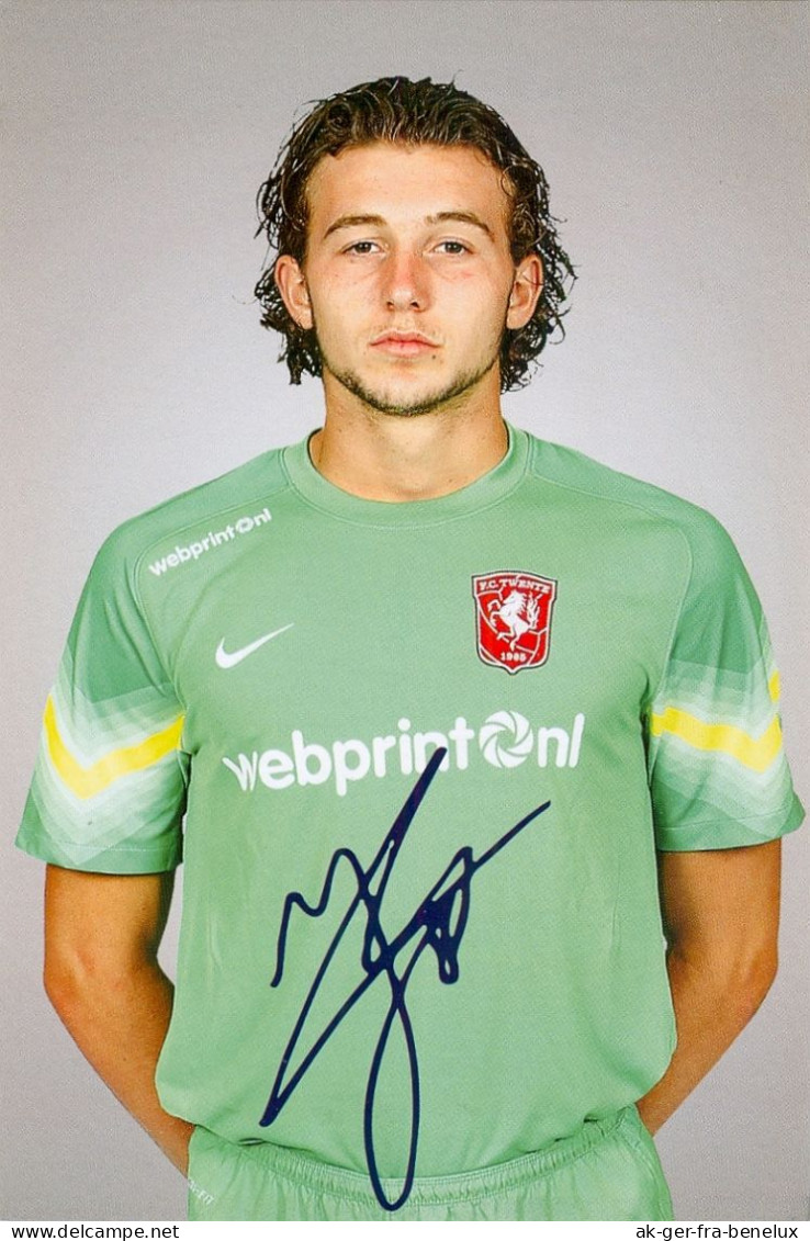 Fußball-Autogrammkarte AK Joël Drommel FC Twente Enschede 15-16 PSV Eindhoven SDO Bussum Gooise Meren Nederland Voetbal - Autógrafos