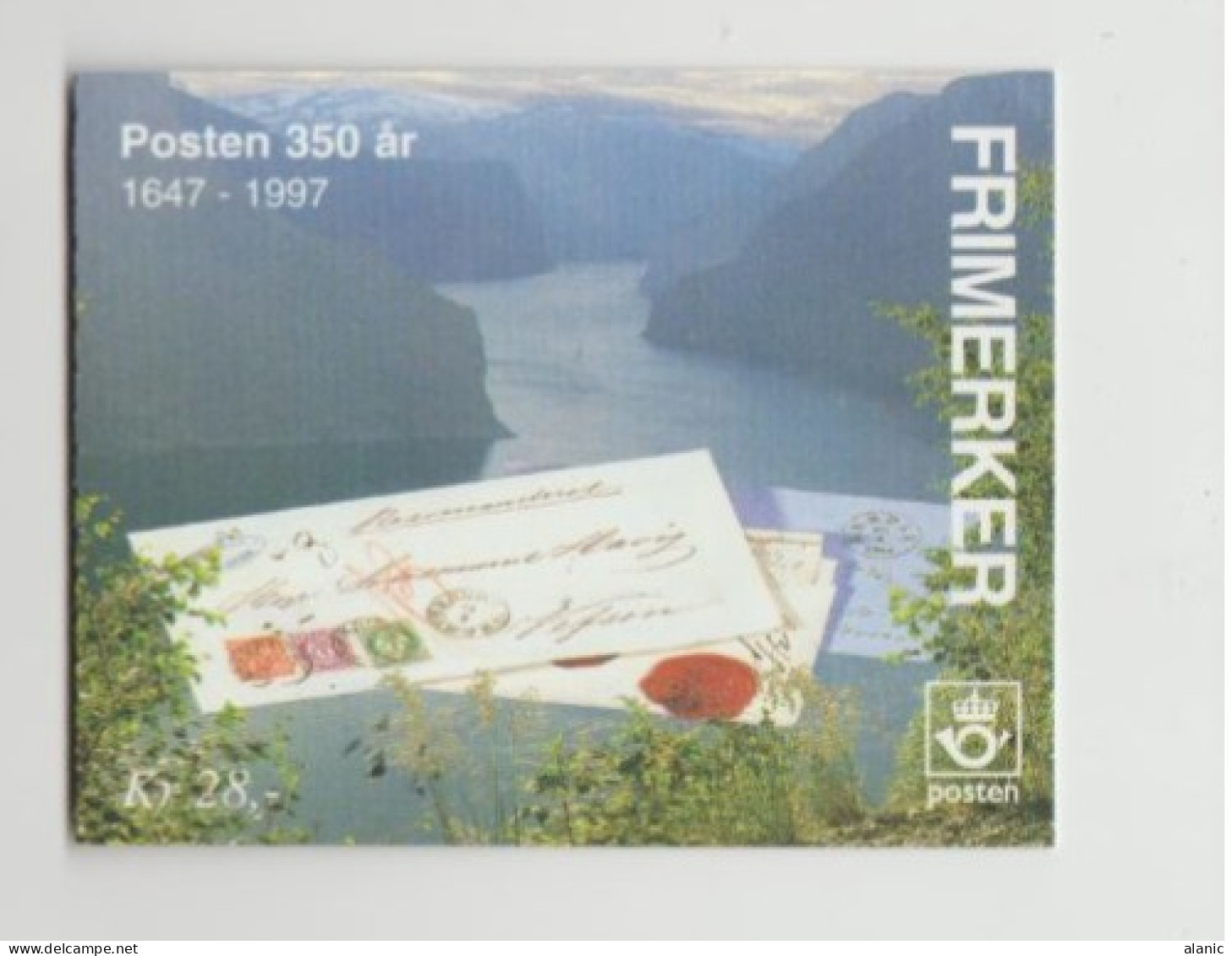 NORVEGE-1647//1997-350 Anniversaire De La Poste Norvégienne-- CARNET  C1146** Neufs Sans Charnière - Neufs