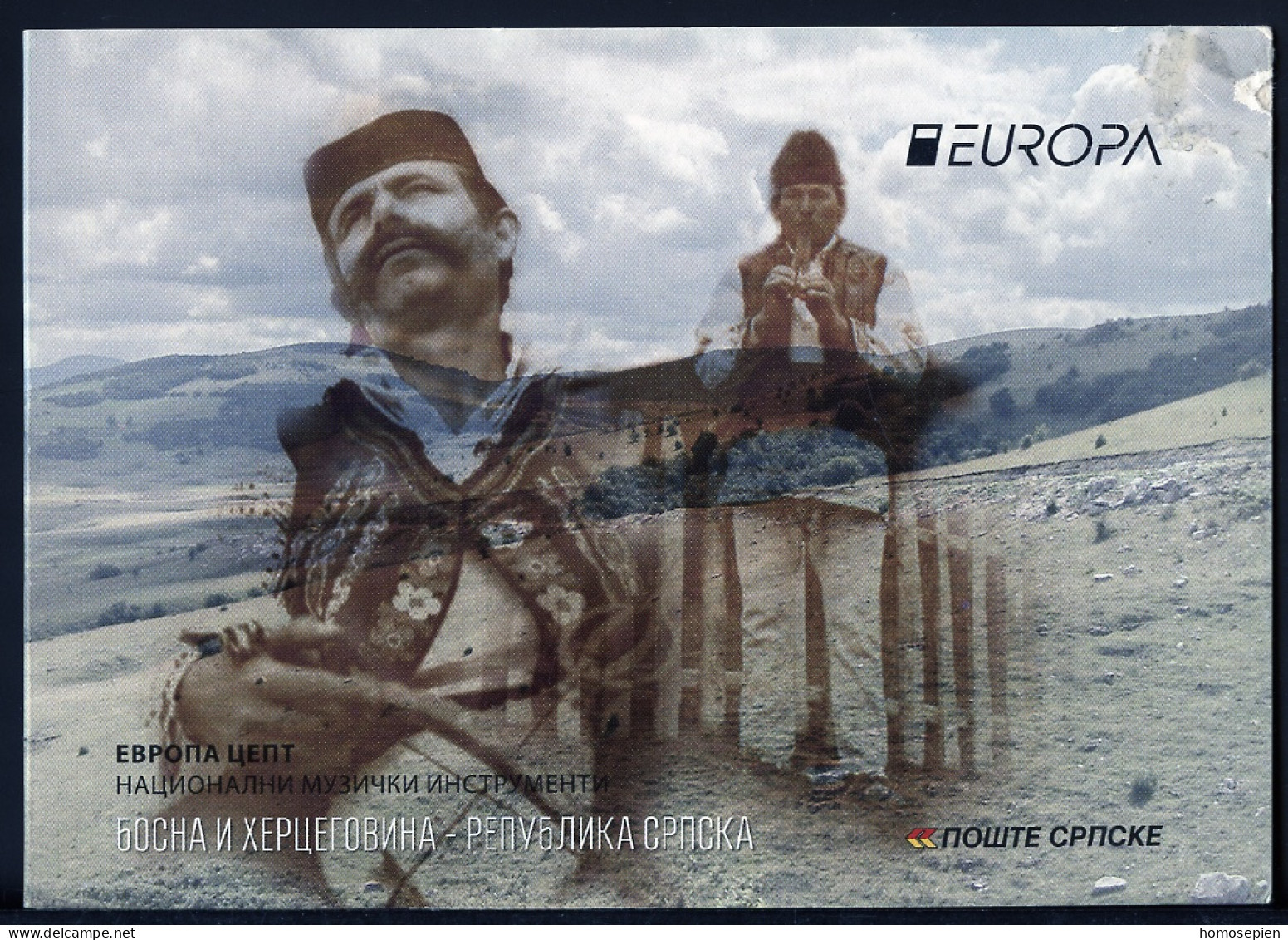 Bosnie Herzégovine Adm Serbe - Bosnia - Bosnien Carnet 2014 Y&T N°C576a - Michel N°MH(?) - EUROPA - Vierge - Bosnia Herzegovina