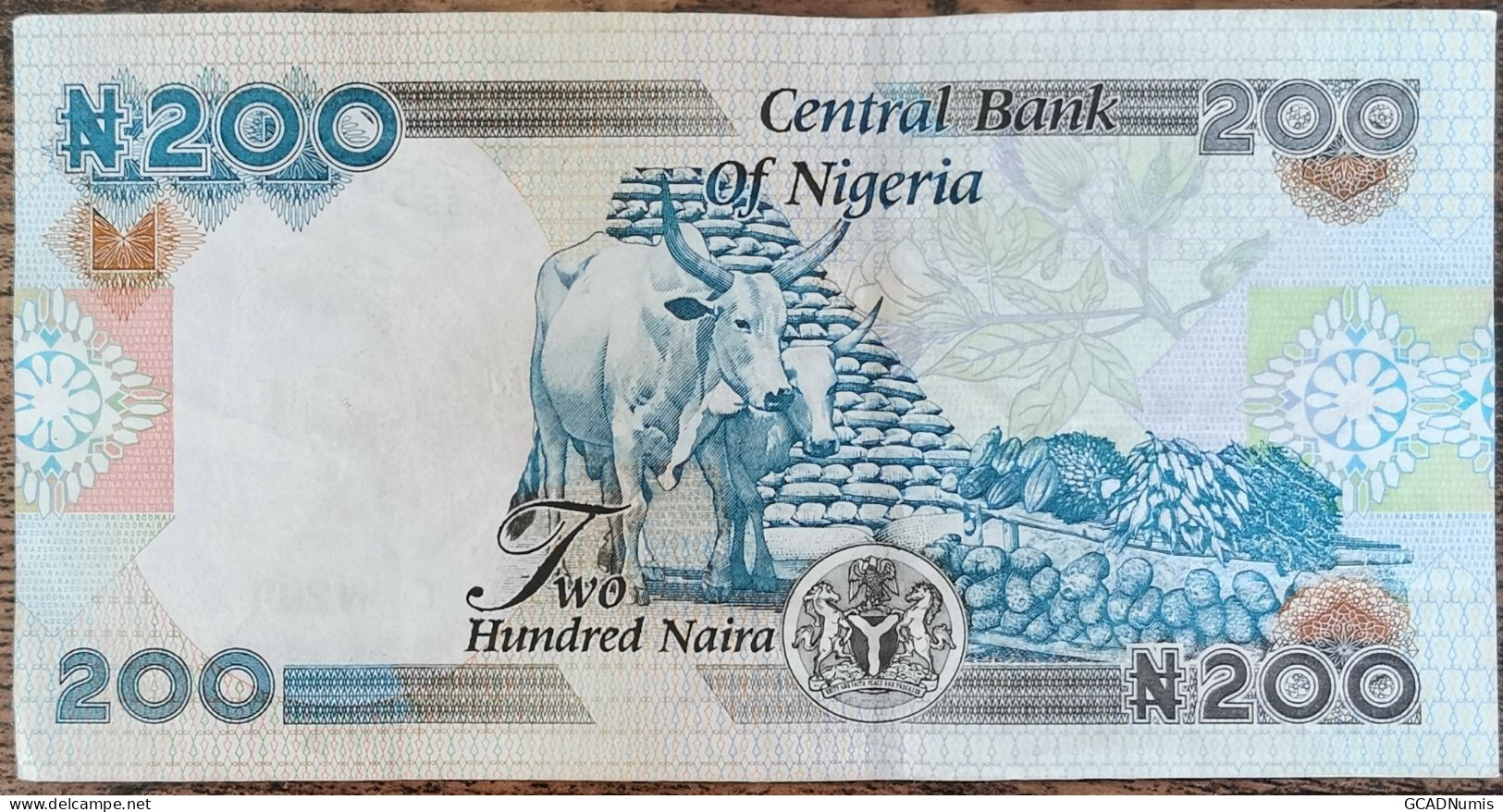 Billet 200 Naira NIGERIA 2000 - Nigéria - Nigeria