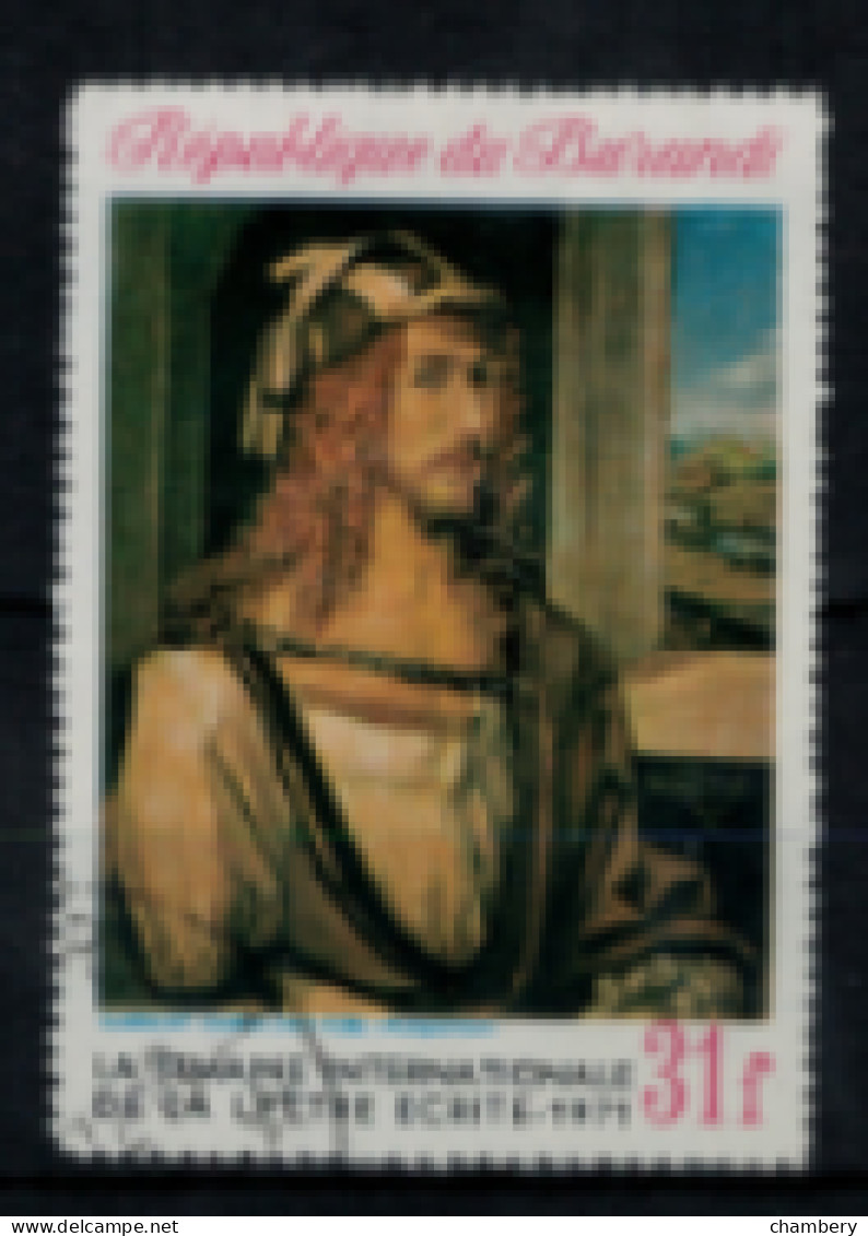 Burundi - "Semaine Internationale De La Lettre écrite - Autoportrait De Dürer" - Oblitéré N° 466 De 1971 - Used Stamps