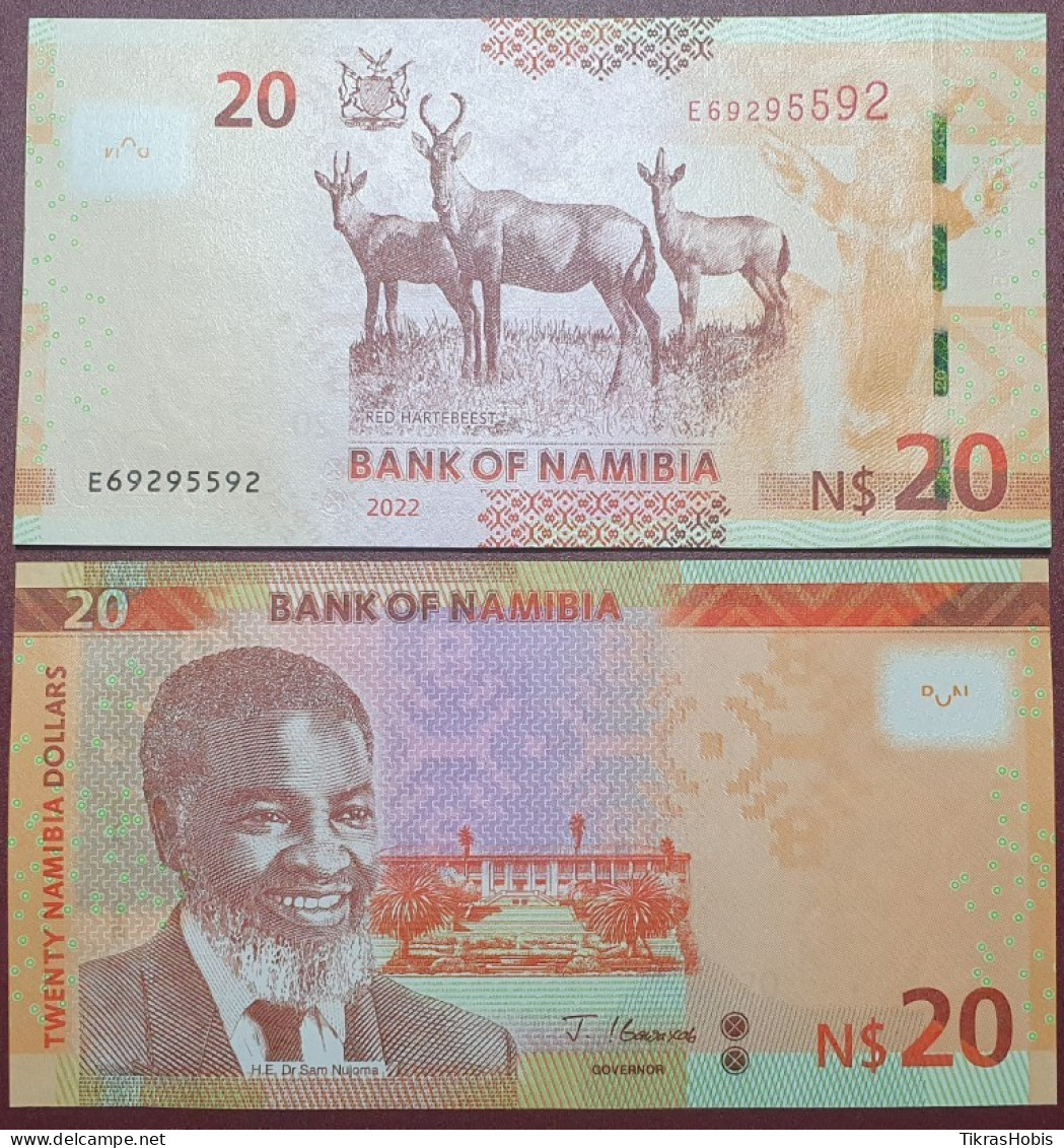 Namibia 20 Dollars, 2022 P-17c - Namibia