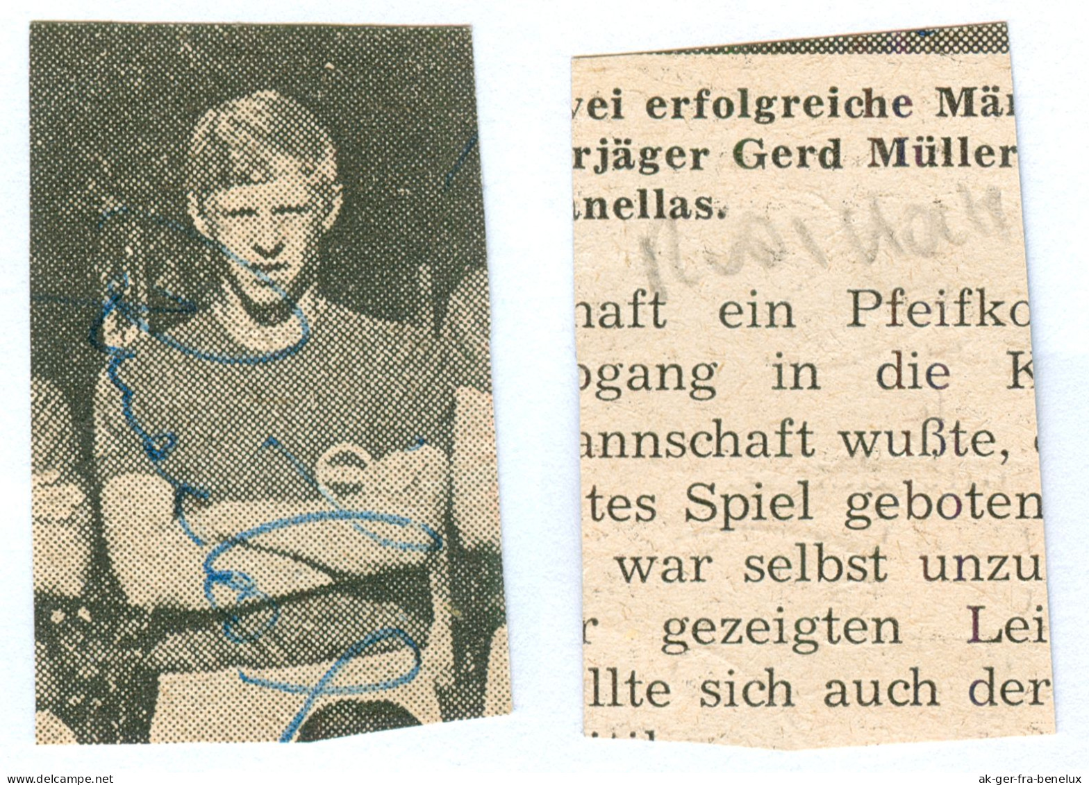 Autogramm Rudolf Rudi Koch OFC Offenbacher Kickers Neuenhaßlau Hasselroth SV Darmstadt 98 Würzburger Kickers Fußball - Autographes