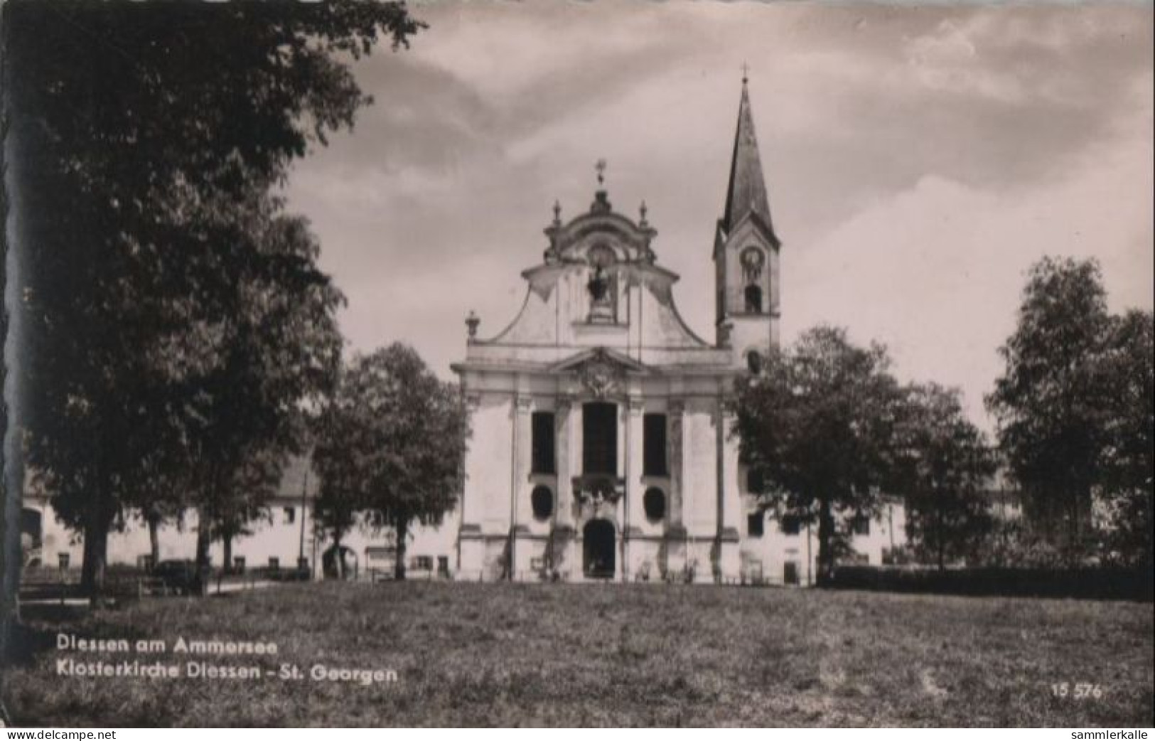 87872 - Diessen - Klosterkirche St. Georgen - Ca. 1960 - Diessen