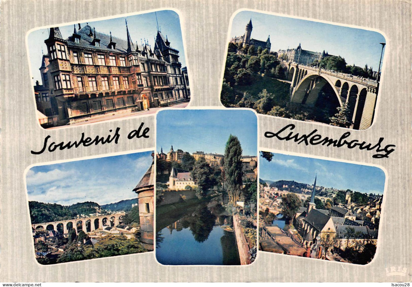 LUXEMBOURG / SOUVENIR DE LUXEMBOURG 5 VUES / ED. SCHAACK 1963 / VOIR SCANS - Luxembourg - Ville