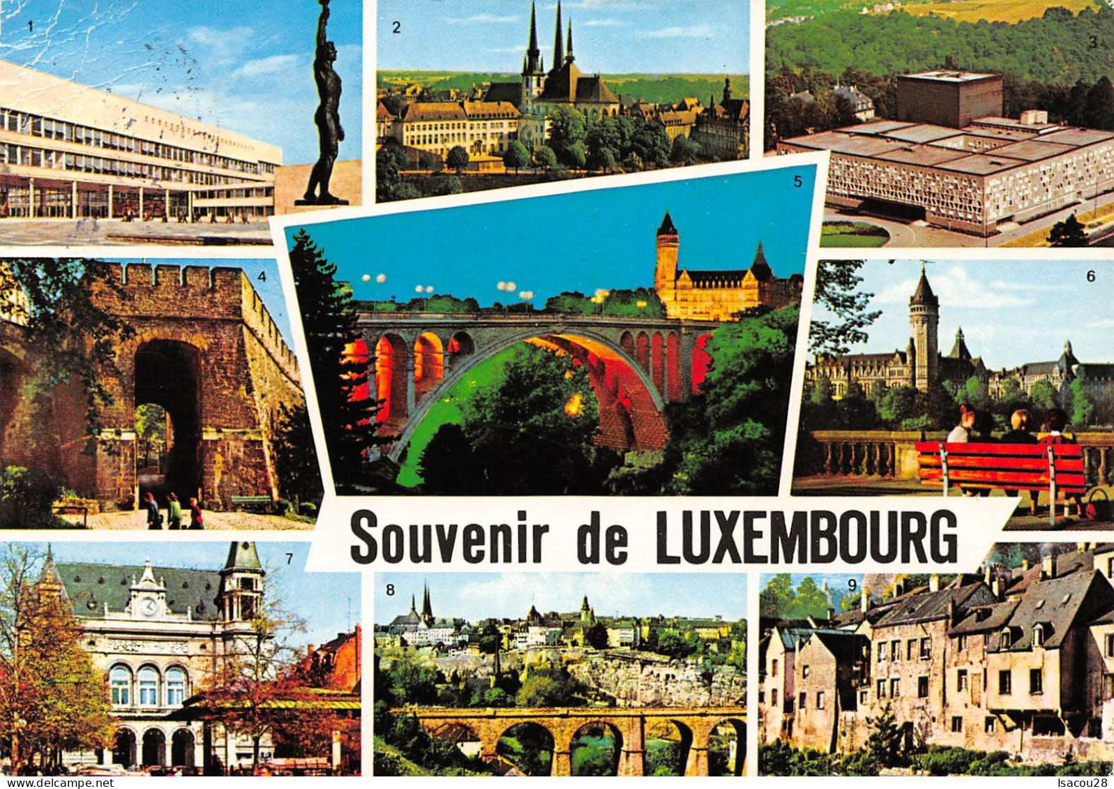 LUXEMBOURG / SOUVENIR DE LUXEMBOURG /MESSAGERIES PAUL KRAUS/ VOIR SCANS - Luxembourg - Ville