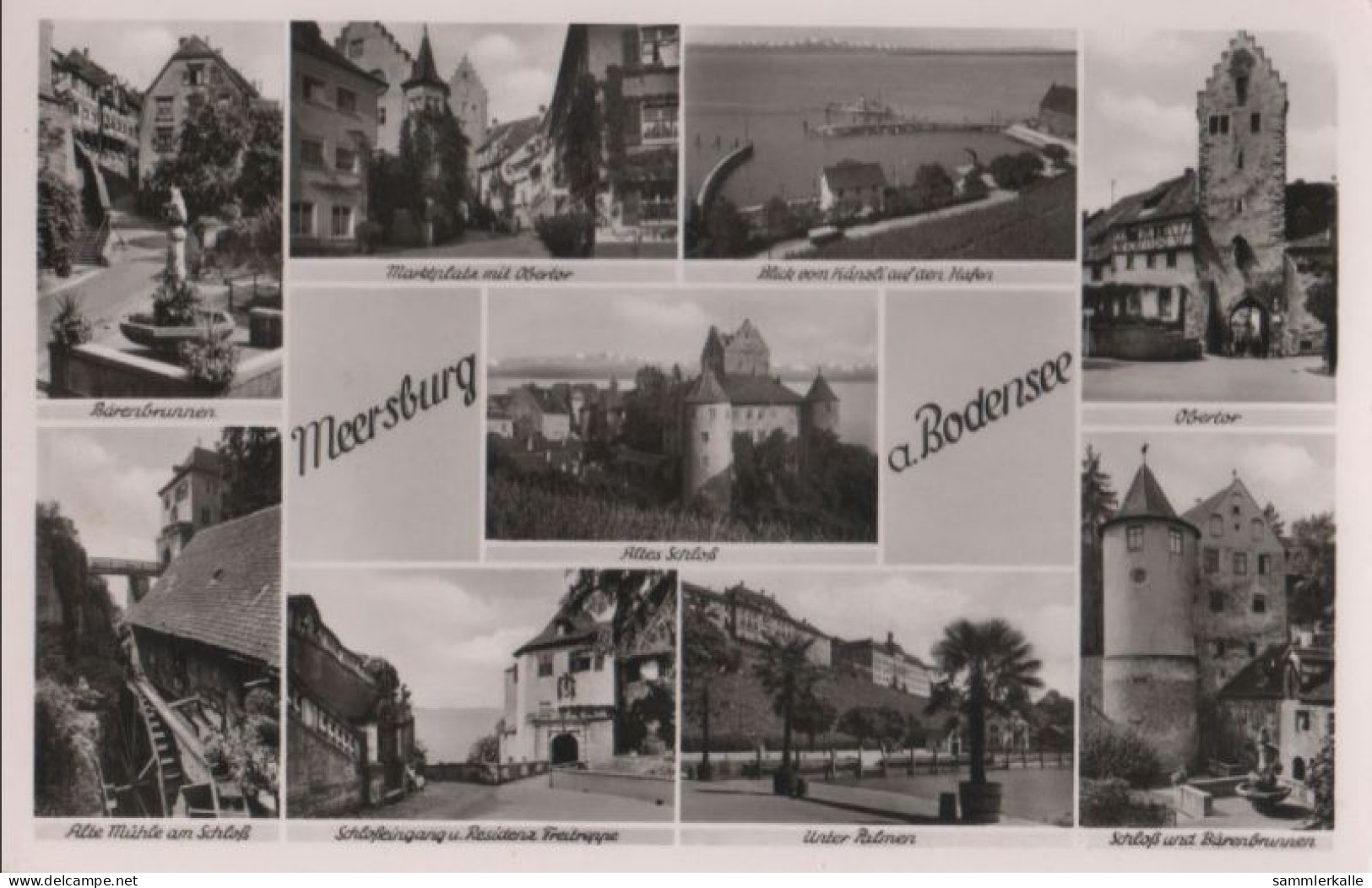 46551 - Meersburg - U.a. Alte Mühle - Ca. 1960 - Meersburg