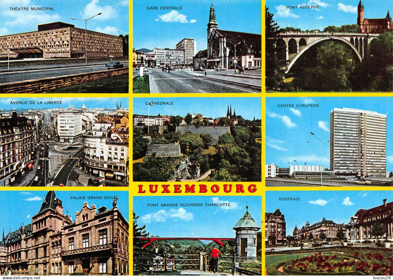 LUXEMBOURG /MULTI VUES / NEUVE / VOIR SCANS - Luxembourg - Ville