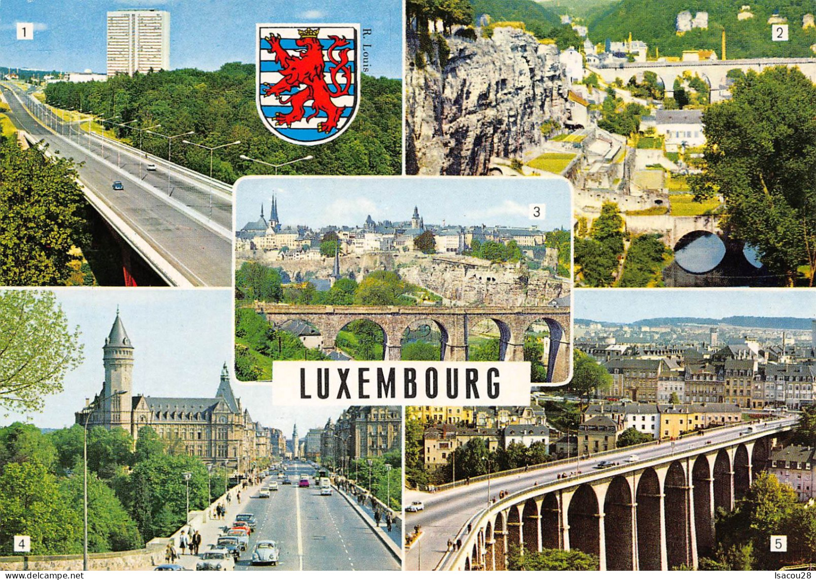 LUXEMBOURG /MULTI VUES / NEUVE / VOIR SCANS - Luxembourg - Ville