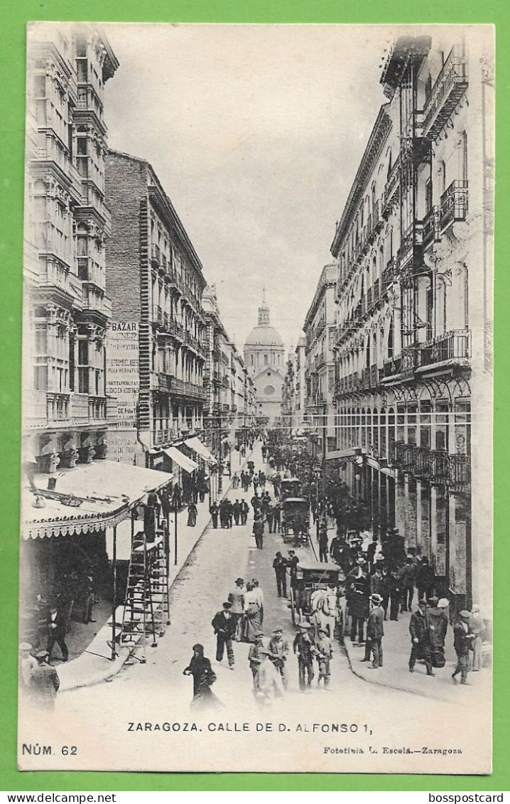 Zaragoza - Calle De D. Alfonso I - Aragón - España - Zaragoza