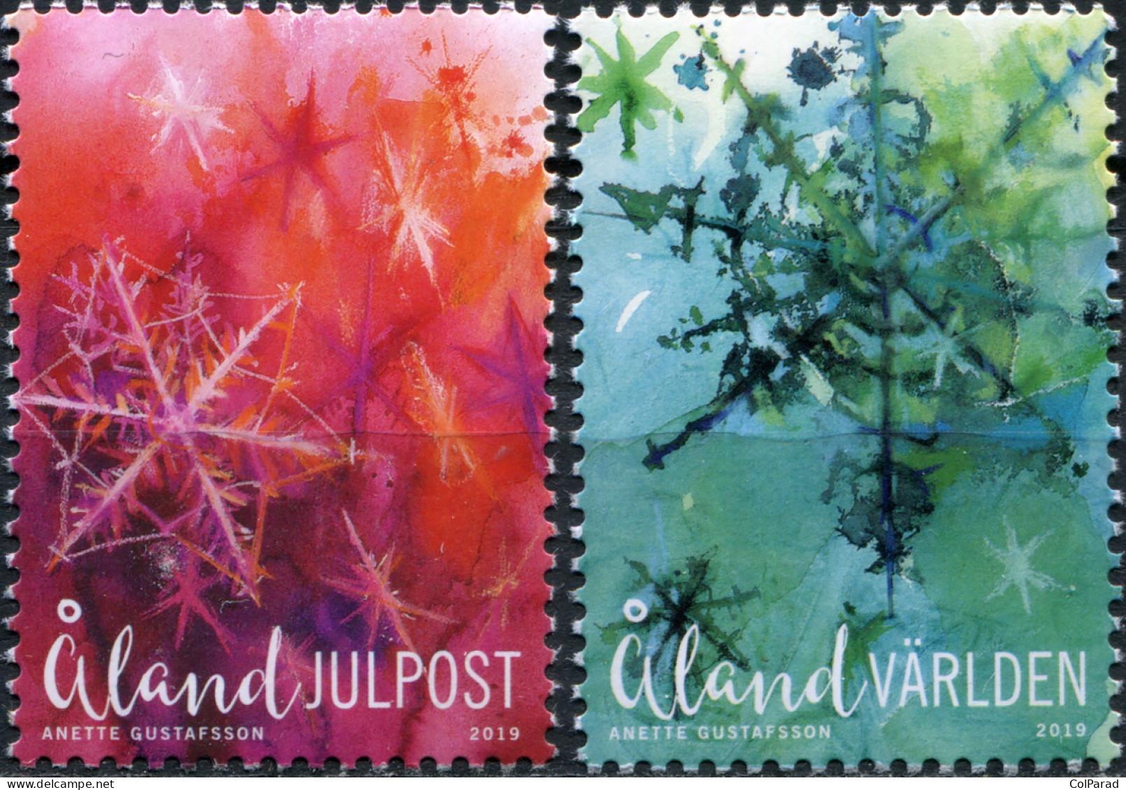 ÅLAND ISLANDS - 2019 - SET OF  STAMPS MNH ** - Christmas - Aland