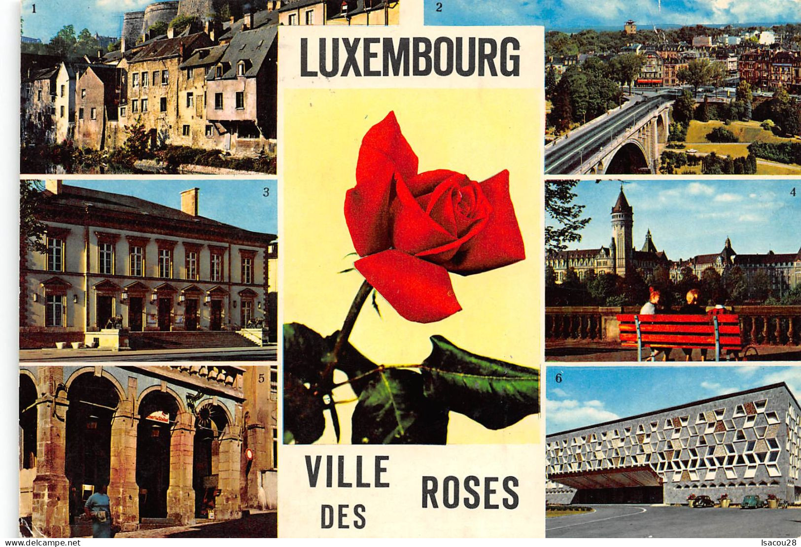 LUXEMBOURG VILLE DES ROSES/ VOIR SCANS - Luxembourg - Ville