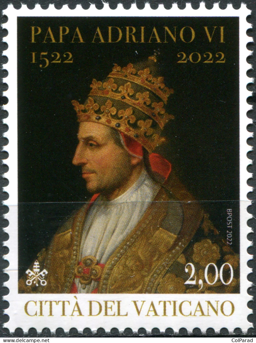 VATICAN - 2022 - STAMP MNH ** - 500 Years Of The Election Of Pope Adrian VI - Nuevos