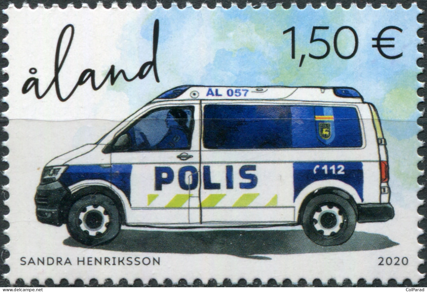 ÅLAND ISLANDS - 2020 - STAMP MNH ** - Aland Police - Aland