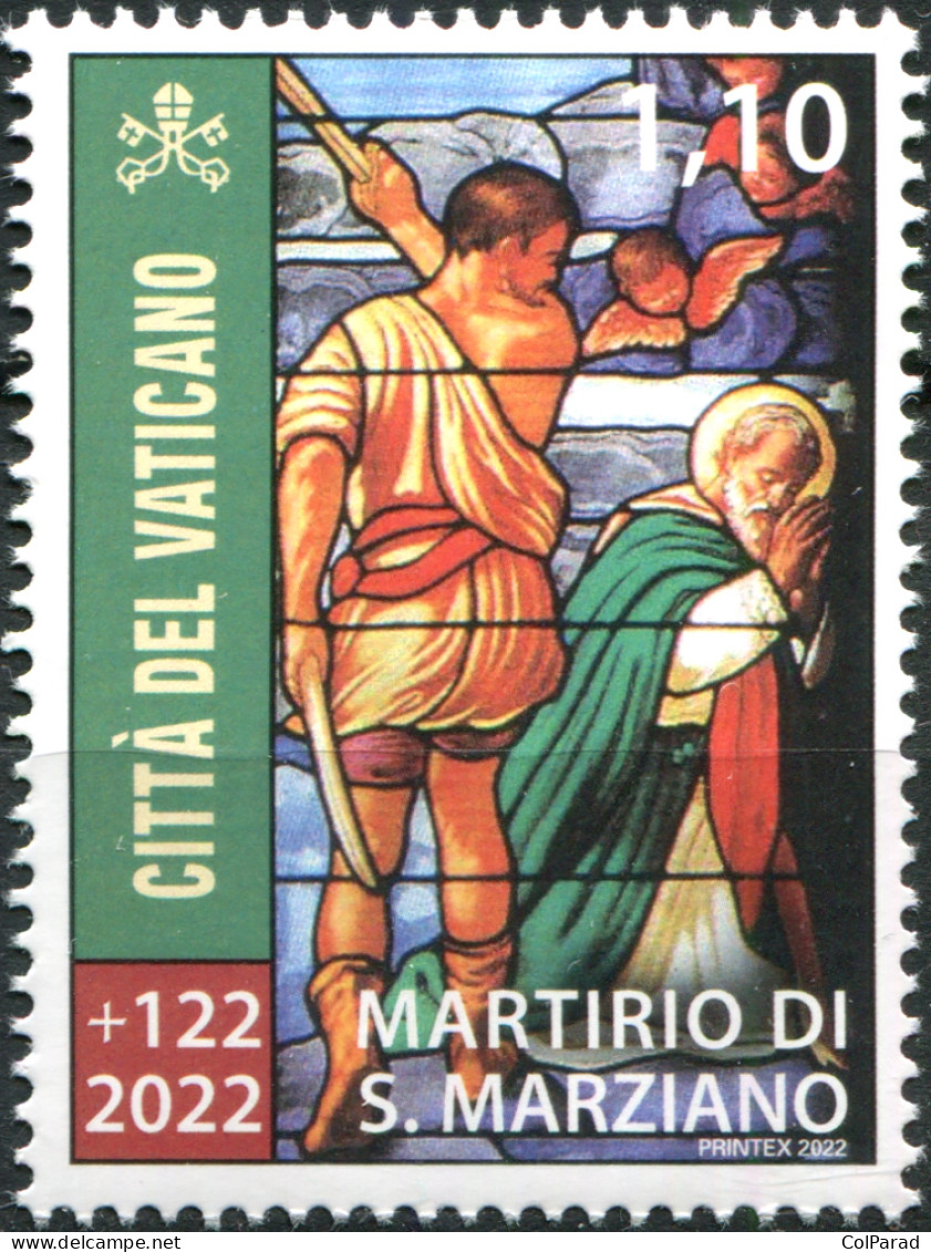 VATICAN - 2022 - STAMP MNH ** - 1900 Years Of The Martyrdom Of St. Marcian - Ungebraucht