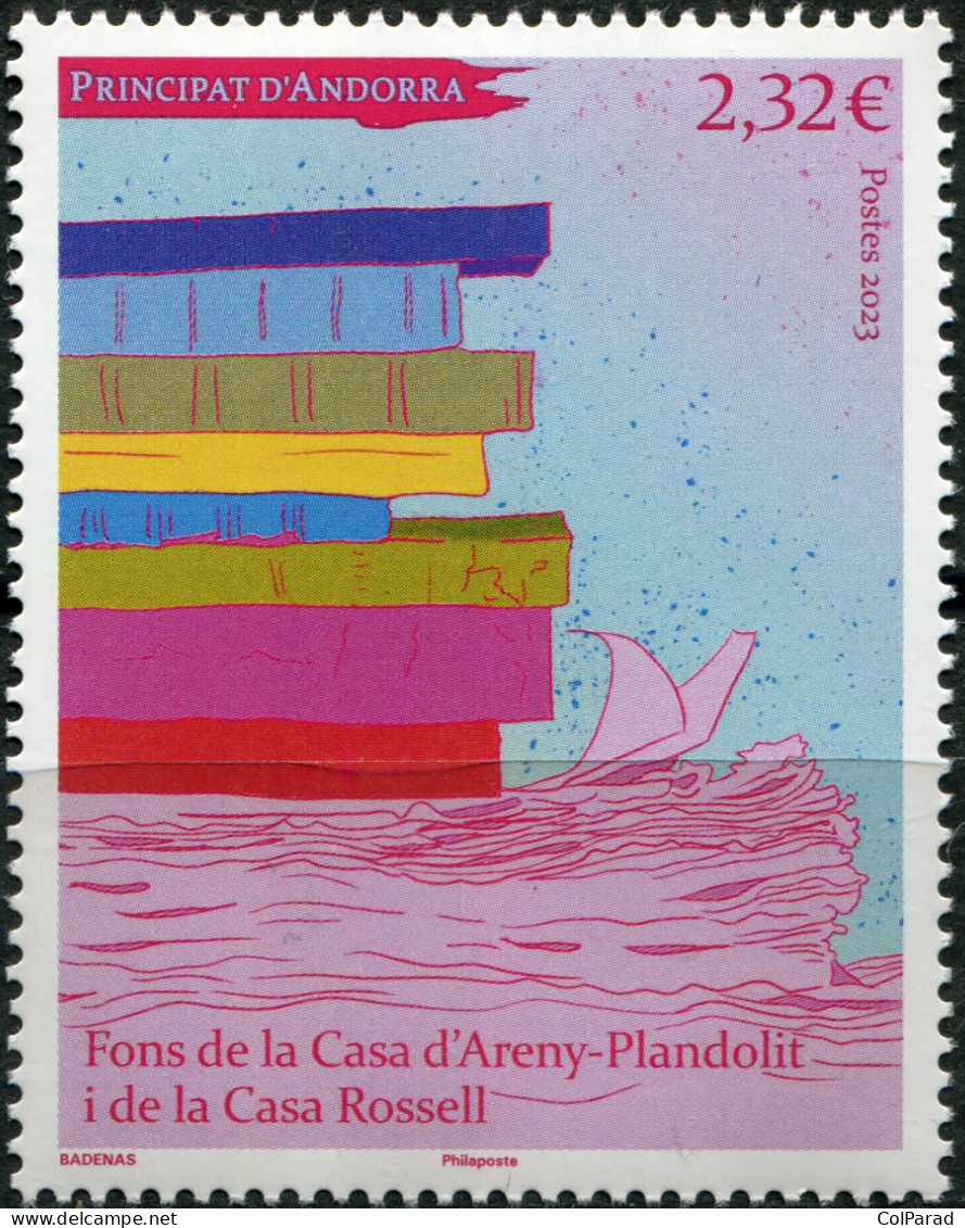 ANDORRA [FR.] - 2023 - STAMP MNH ** - Casa Rossell Museum - Nuevos