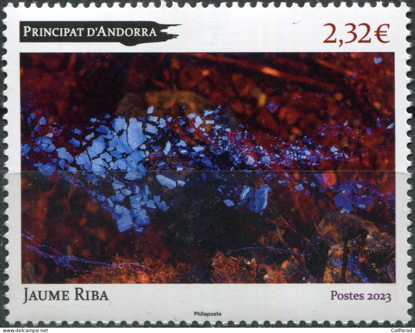 ANDORRA [FR.] - 2023 - STAMP MNH ** - Jaume Riba, Photographer - Nuevos