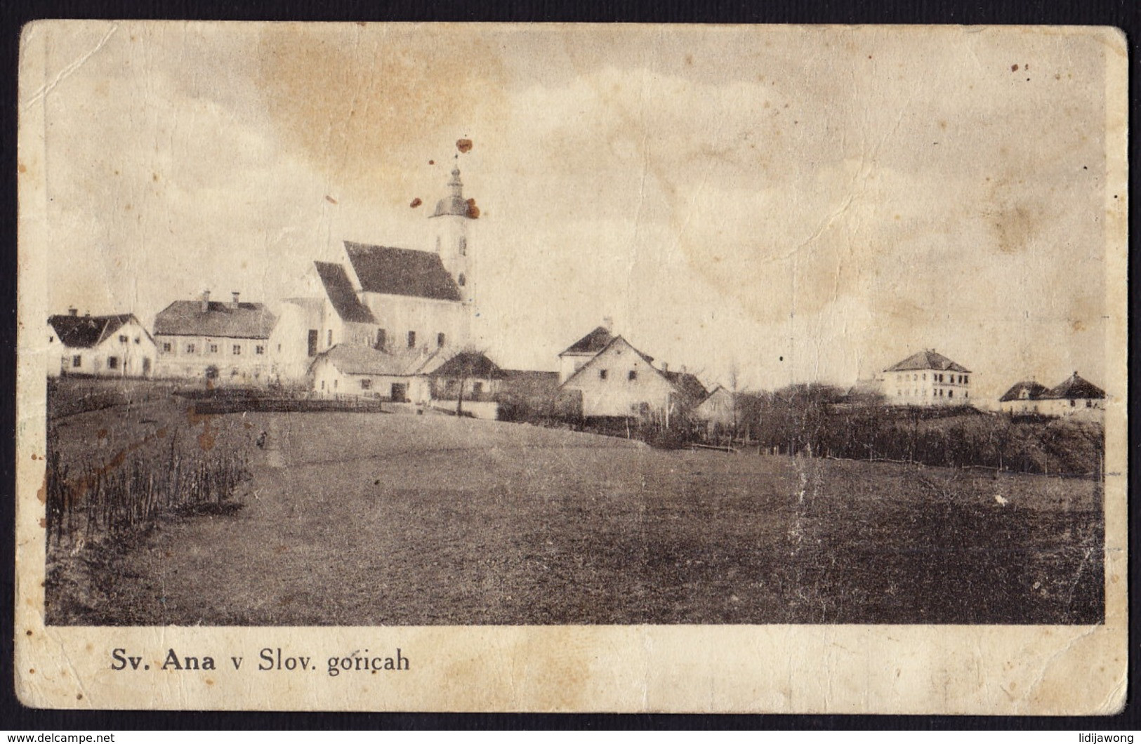 SLOVENIA SV. ANA V SLOV. GORICAH Old Vintage POSTCARD (see Sales Conditions) - Slowenien