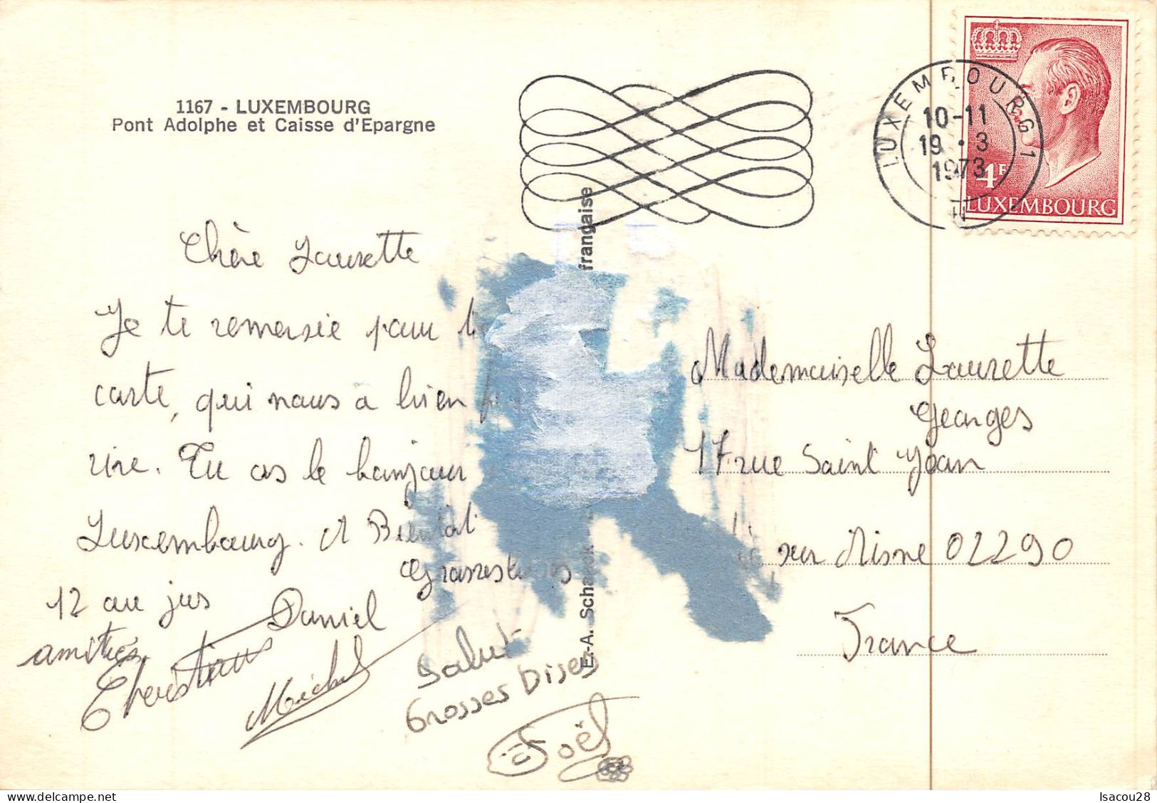 LUXEMBOURG / PONT ADOLPHE ET CAISSE D EPARGNE / REPRESENTATION DE TIMBRES/ VOIR SCANS - Luxembourg - Ville