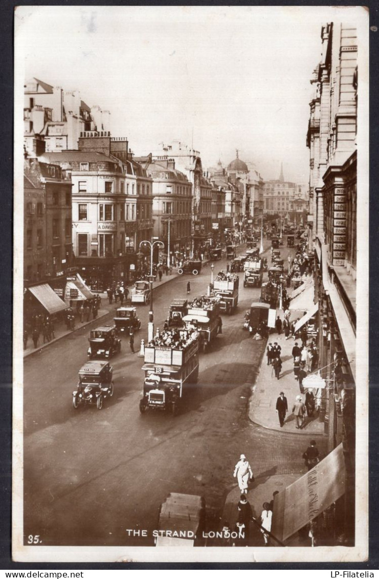 England - 1928 - London - The Strand - London Suburbs