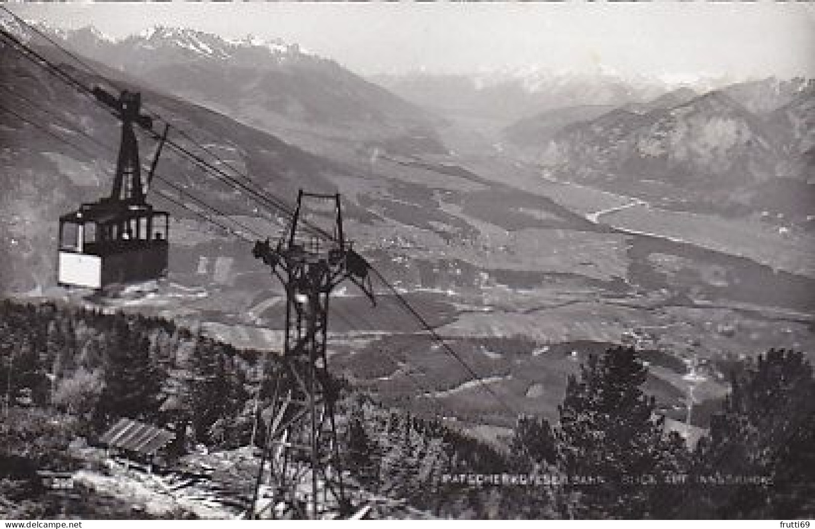 AK 209486 AUSTRIA - Patscherkofelseilbahn - Blick Auf Innsbruck - Innsbruck